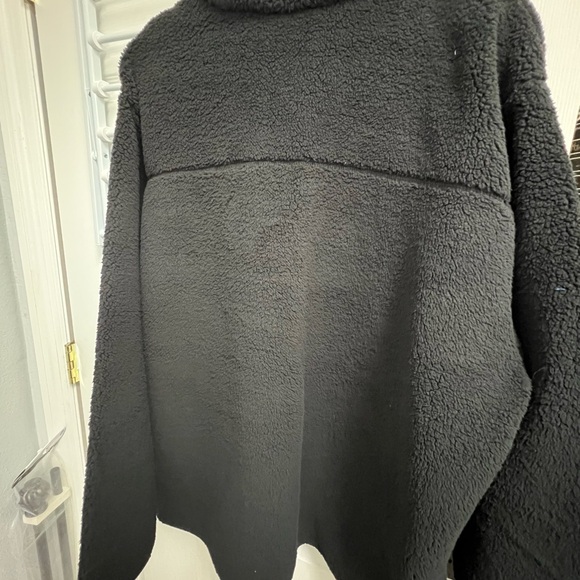 Columbia Black Sherpa Fleece Jacket NWT - Picture 4 of 6